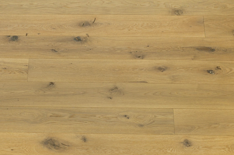 Acrylic Infused Wire Brushed Live Sawn White Oak