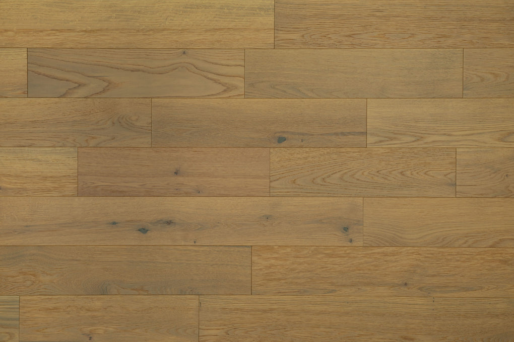 Acrylic Infused Wire Brushed Live Sawn White Oak