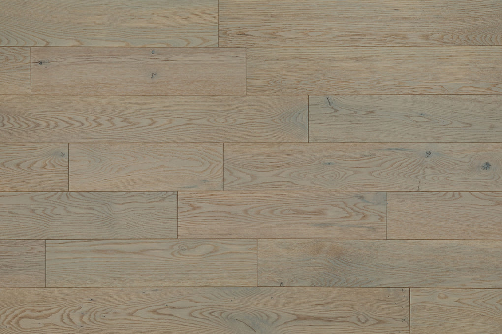 Acrylic Infused Wire Brushed Live Sawn White Oak