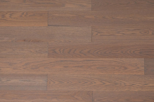 Acrylic Infused Wire Brushed Plain Sawn White Oak