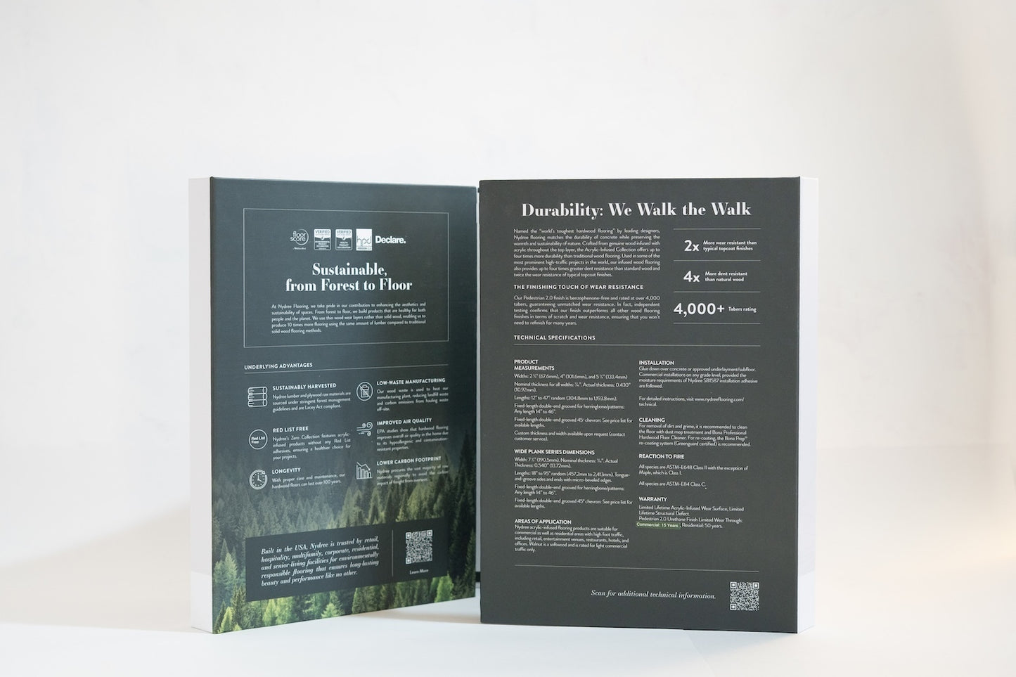 Nydree Flooring Sample Binder